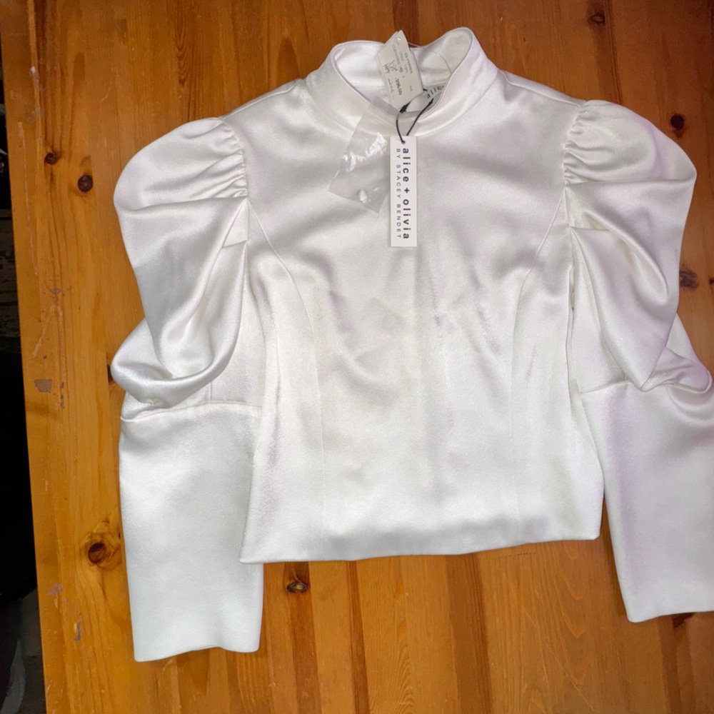 Alice + Olivia formal blouse